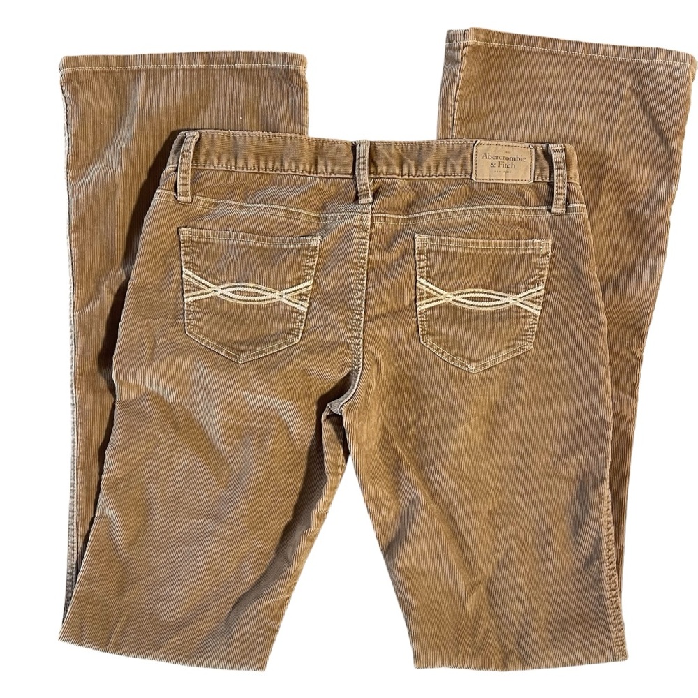 Vintage Abercrombie & Fitch Corduroy Boot Cut Pant/Jeans Low Rise Stretch Size 0